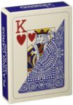 Poker Stuff India Italian Poker Game Playing Cards – Black Box Texas Poker – Blue Deck – Jumbo 2 Index – Single Card Deck – Plastic for Adult