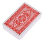Poker Stuff India Bike Trophy Casino Plastic Playing Cards for Fun Party Game (Red)