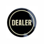 Dealer Button Made of Crystal Heavy Weight