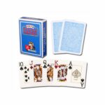 Modiano Premium Quality Poker Playing Cards Texas Poker Jumbo – Light Blue